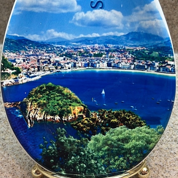 Decorative spoon rest or for wall display from Donostia San Sebastián, Spain - Picture 3 of 12